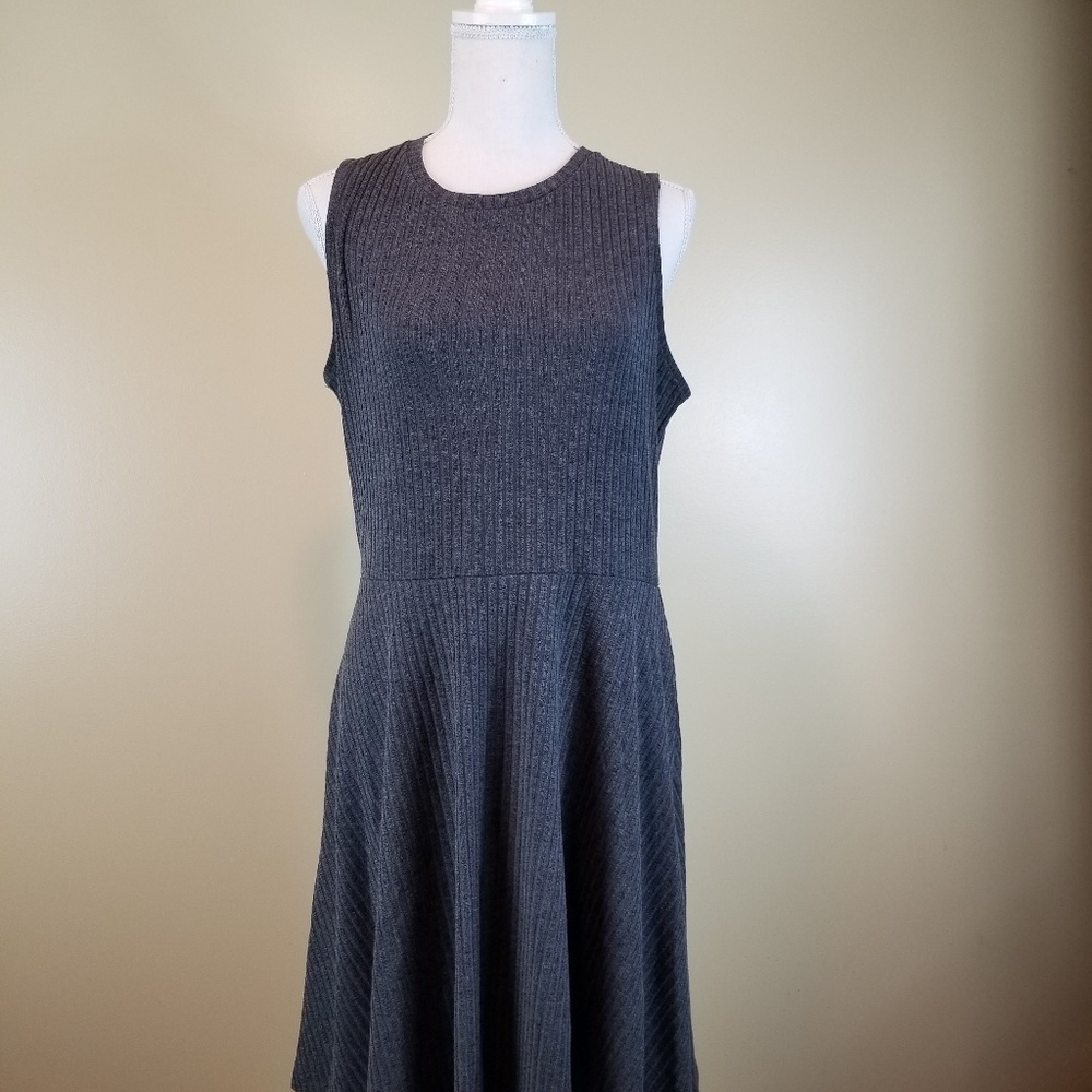 Apt. 9 skater dress grey size L